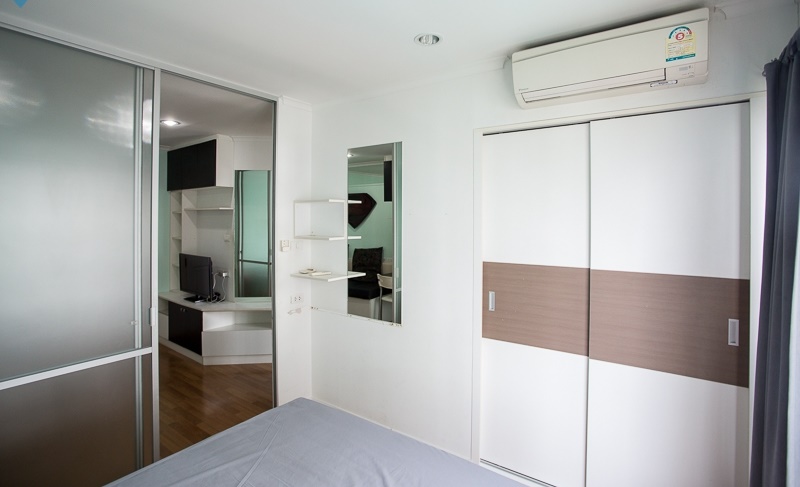 ให้เช่าคอนโด ลุมพินี เพลส รัชโยธิน พื้นที่ 28 ตร.ม. 1 ห้องนอน ให้เช่า 9,000 บ/ด