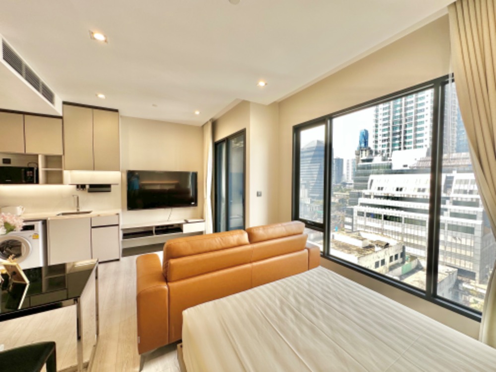 ให้เช่า คอนโด เดอะ รูม พญาไท 28 ตรม. Studio วิวโล่ง เช่า 20,000 บาท