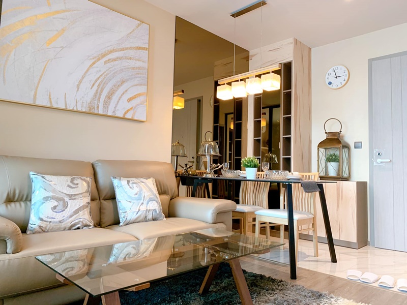 ให้เช่าคอนโด ริทึ่ม เอกมัย พื้นที่ 35 ตร.ม. 1 ห้องนอน เช่า 35,000 บ/ด