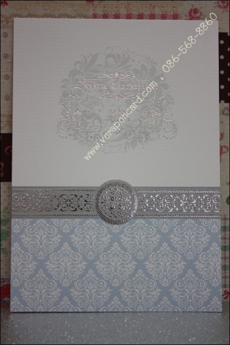 การ์ดแต่งงาน 2 พับ