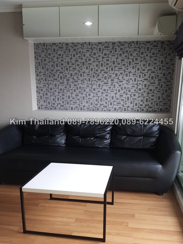 ให้เช่าคอนโด ลุมพินี เพลส รัชโยธิน ชั้น 8 พื้นที่ 30 ตรม. 1 ห้องนอน เช่า 11,000 บ/ด