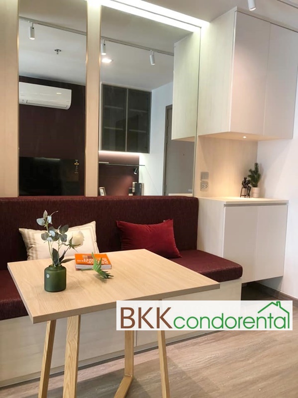 ให้เช่าคอนโด ไลฟ์ อโศก ไฮป์ พื้นที่ 26.12 ตร.ม. 1 ห้องนอน เช่า 14,500 บ/ด