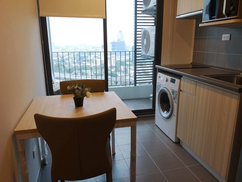 ให้เช่าคอนโด ไอดีโอ โอทู พื้นที่ 33 ตร.ม. 1 ห้องนอน เช่า 13,000 บ/ด