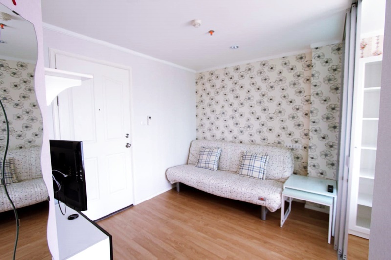 ให้เช่าคอนโด ลุมพินี วิลล์ ลาซาล-แบริ่ง พื้นที่ 26 ตร.ม. 1 ห้องนอน เช่า 7,000 บ/ด