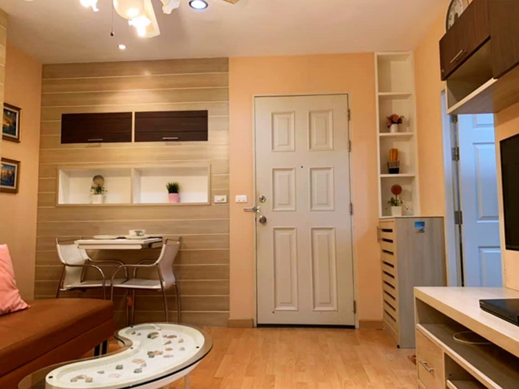 ให้เช่าคอนโด ไลฟ์ แอท รัชดา พื้นที่ 35 ตร.ม. 1 ห้องนอน เช่า 14,000 บ/ด