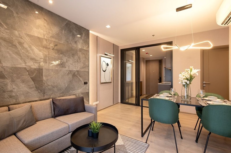 ให้เช่าคอนโด เดอะ ไลน์ พหลโยธิน พาร์ค พื้นที่ 60 ตรม. 2 ห้องนอน เช่า 35,000 บาท/เดือน