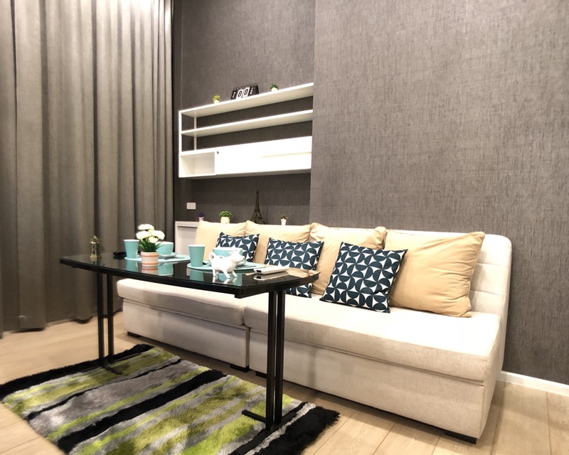 ให้เช่า ชีวาทัย เรสซิเดนซ์ อโศก พื้นที่ 35 ตร.ม. 1ห้องนอน(ลอฟท์ ดูเพล็กซ์) เช่า 21,000 บ/ด