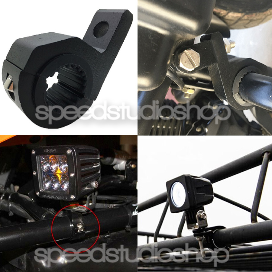 Speed Studio ขายึด crash bar ขายึดไฟตัดหมอก ขายึดสปอร์ตไลท์ ขาจับ spotlight 1 ชิ้น