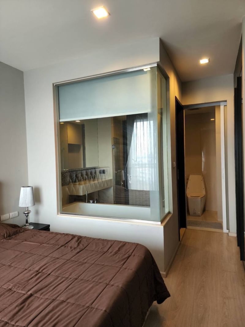 ให้เช่าคอนโด ริทึ่ม สุขุมวิท 44/1 พื้นที่ 45 ตร.ม. 1 ห้องนอน เช่า 25,000 บ/ด