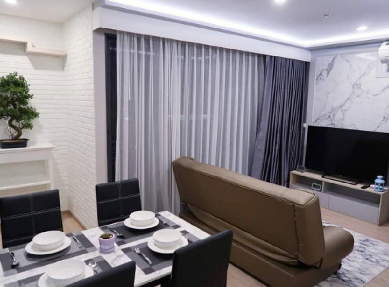 ให้เช่าคอนโดไอดีโอ โอทู พื้นที่ 53 ตร.ม. 2 ห้องนอน เช่า 23,000 บ/ด