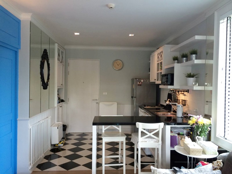 ให้เช่าคอนโด เดอะ ซี้ด มูซี่ พื้นที่ 47.72 ตร.ม. 1 ห้องนอน เช่า 25,000 บ/ด