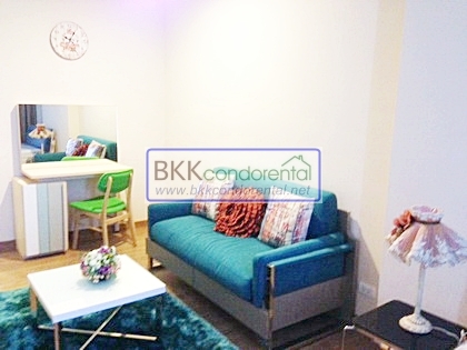 ให้เช่าคอนโด เดอะ ทรี บางโพ สเตชั่น พื้นที่ 29.54 ตรม.