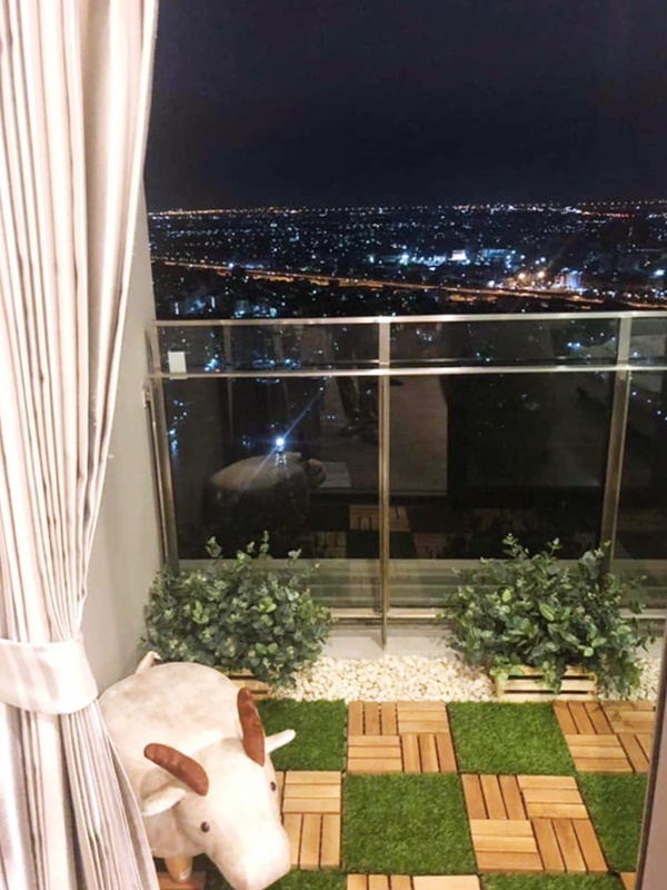 ให้เช่าคอนโด 333 ริเวอร์ไซด์ พื้นที่ 45 ตร.ม. 1 ห้องนอน ให้เช่า 21,000 บ/ด