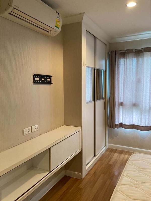 ให้เช่าคอนโด ลุมพินี เพลส พระราม 9 พื้นที่ 34 ตร.ม. 1 ห้องนอน เช่า 12,000 บ/ด