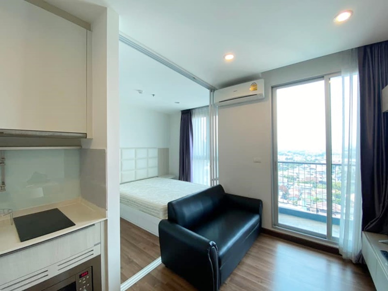 ให้เช่าคอนโด ชีวาทัย อินเตอร์เชนจ์ พื้นที่ 28 ตร.ม. 1 ห้องนอน เช่า 12,000 บ/ด