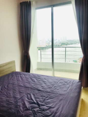 ให้เช่าคอนโด ศุภาลัย ริเวอร์ เพลส พื้นที่ 53 ตร.ม. 1 ห้องนอน เช่า 18,000 บ/ด