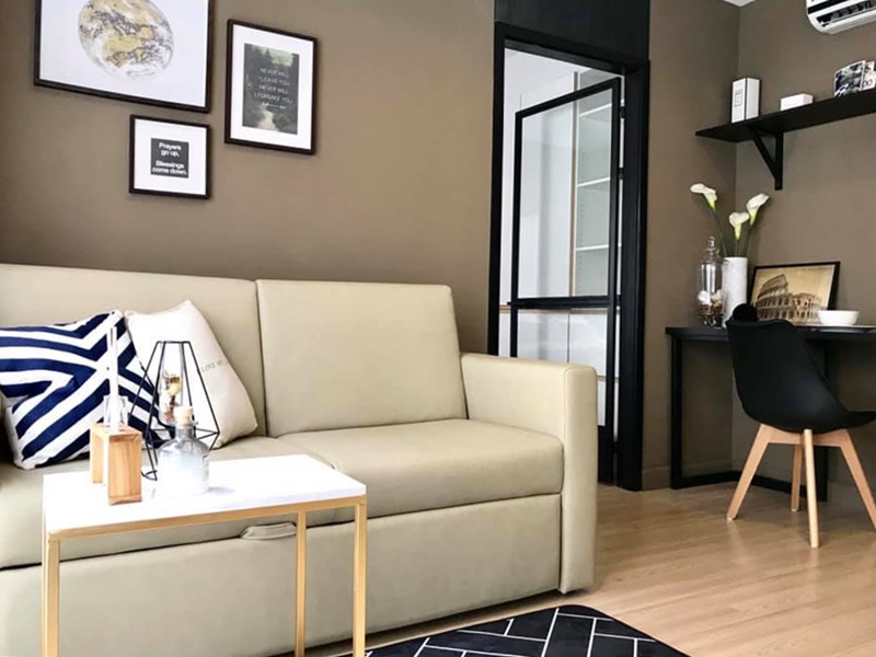 ให้เช่าคอนโด เดอะ เนสท์ สุขุมวิท 22 พื้นที่ 30 ตร.ม. 1 ห้องนอน เช่า 18,000 บ/ด