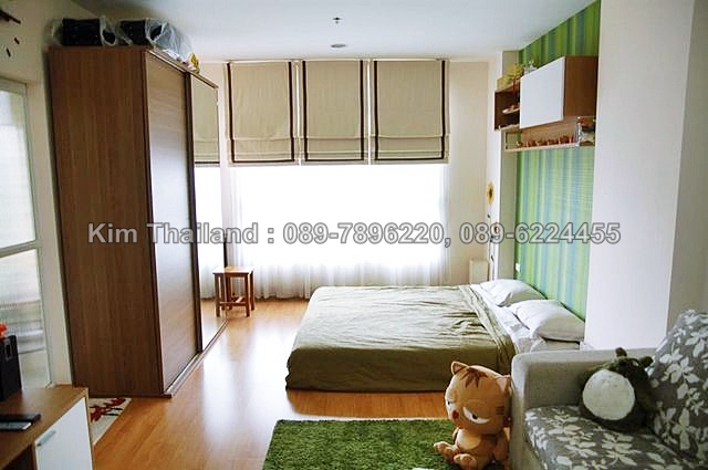 ให้เช่าคอนโด ไลฟ์ แอท รัชดา พื้นที่ 34 ตร.ม. สตูดิโอ เช่า 13,000 บ/ด