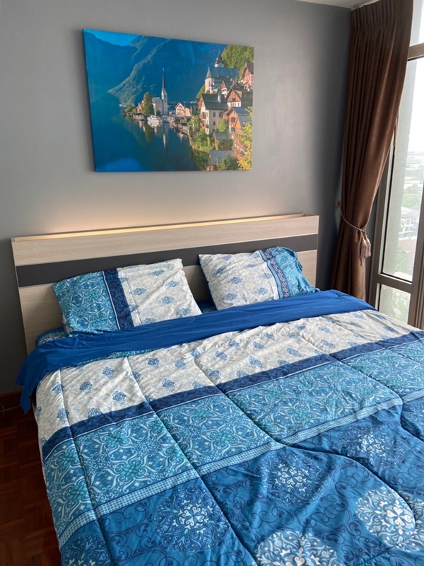 ขาย/ให้เช่า วิคตอเรีย 3 เลควิว 58 ตรม. 2 ห้องนอน เช่า 13,000 บ/ด ขาย 2 ล.