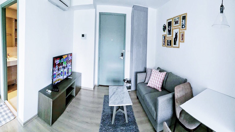 ให้เช่าคอนโด ดี เมโมเรีย พื้นที่ 36.15 ตร.ม. 1 ห้องนอน เช่า 18,000 บ/ด