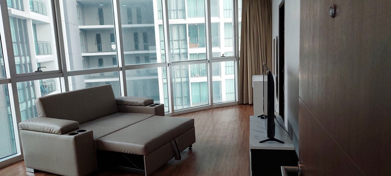 ให้เช่าคอนโด เลอ ลักซ์ คอนโดมิเนียม พื้นที่ 48 ตร.ม. 1 ห้องนอน เช่า 17,000 บ/ด