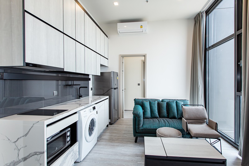 ให้เช่าคอนโด เดอะไลน์ สุขุมวิท 101 พื้นที่ 32.5 ตร.ม. 1 ห้องนอน เช่า 19,000 บ/ด