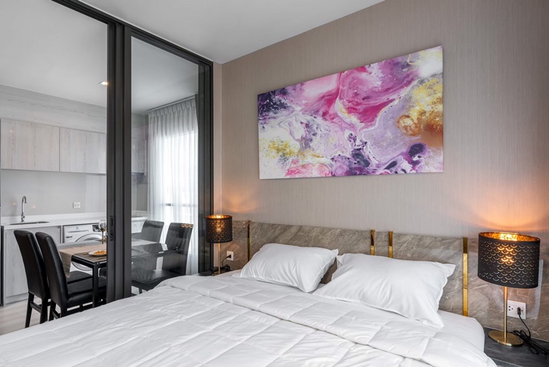 ให้เช่าคอนโด ไลฟ์ สุขุมวิท 48 พื้นที่ 40 ตร.ม. 2 ห้องนอน เช่า 26,000 บ/ด