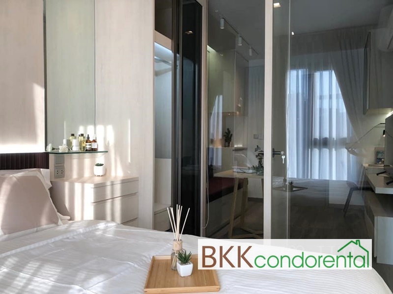 ให้เช่าคอนโด ไลฟ์ อโศก ไฮป์ พื้นที่ 26 ตรม. 1 ห้องนอน เช่า 15,000 บ/ด