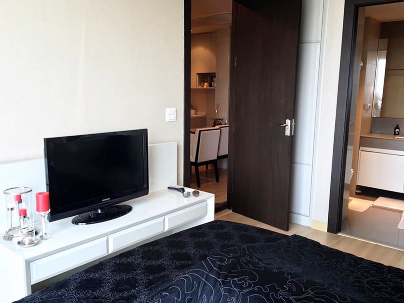 ให้เช่าคอนโด ดิ แอดเดรส พญาไท พื้นที่ 39 ตร.ม. 1 ห้องนอน เช่า 22,000 บ/ด