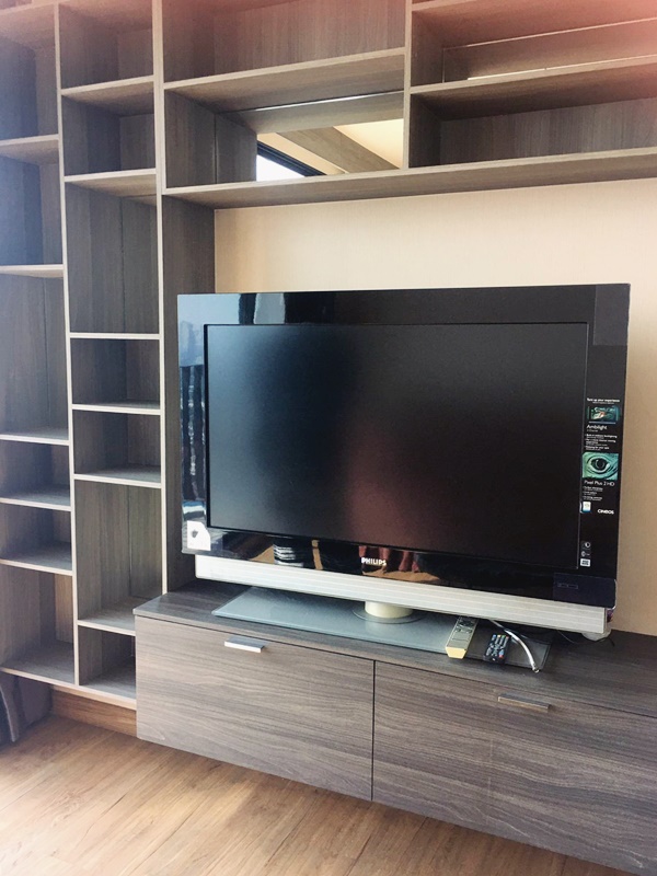 ให้เช่าคอนโด เดอะ ทรี อินเตอร์เชนจ์ พื้นที่ 60 ตร.ม. 2 ห้องนอน เช่า 22,000 บ/ด