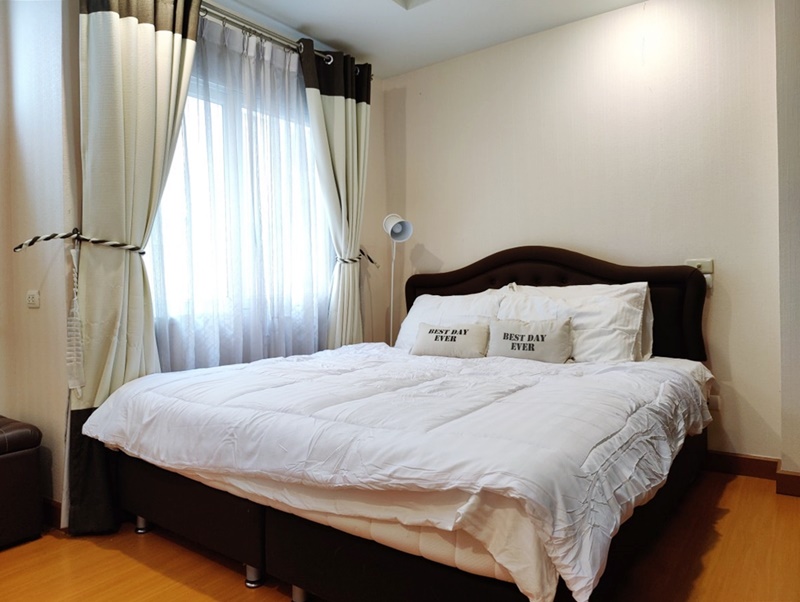 ให้เช่า แฮปปี้ คอนโด รัชดา 18 พื้นที่ 40 ตร.ม. 1 ห้องนอน เช่า 13,000 บ/ด