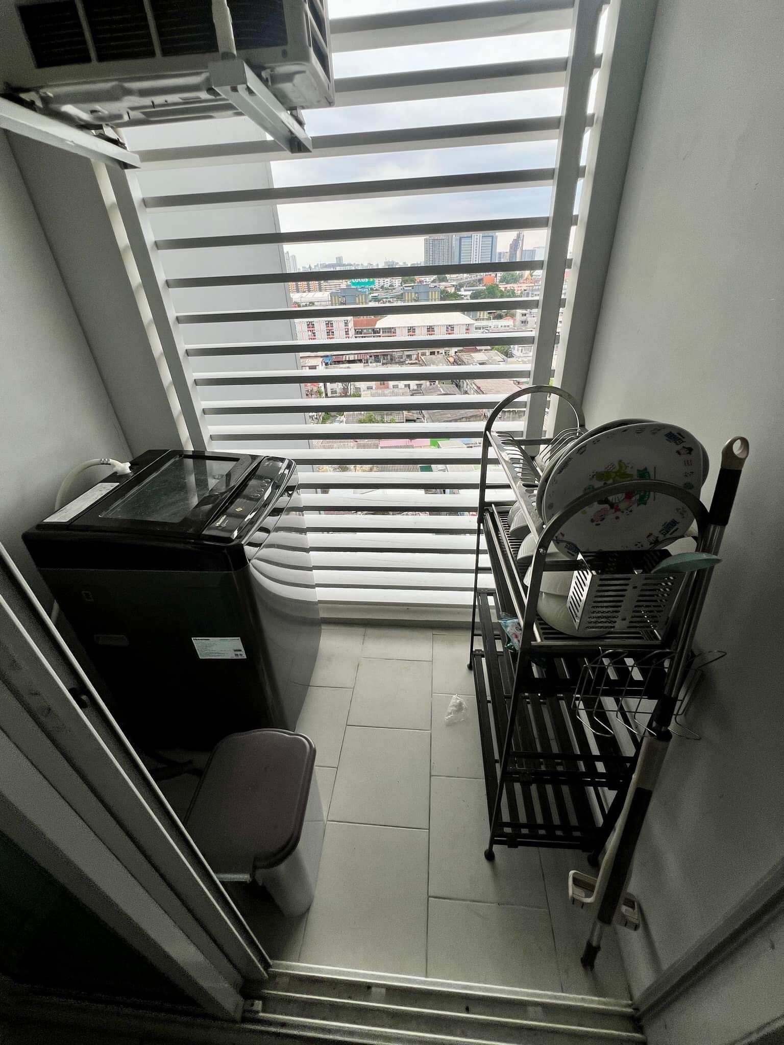 ให้เช่าคอนโด เดอ ลาพีส จรัญ 81 พื้นที่ 26 ตรม. 1 ห้องนอน ราคาเช่า 12,000 บาท/เดือน