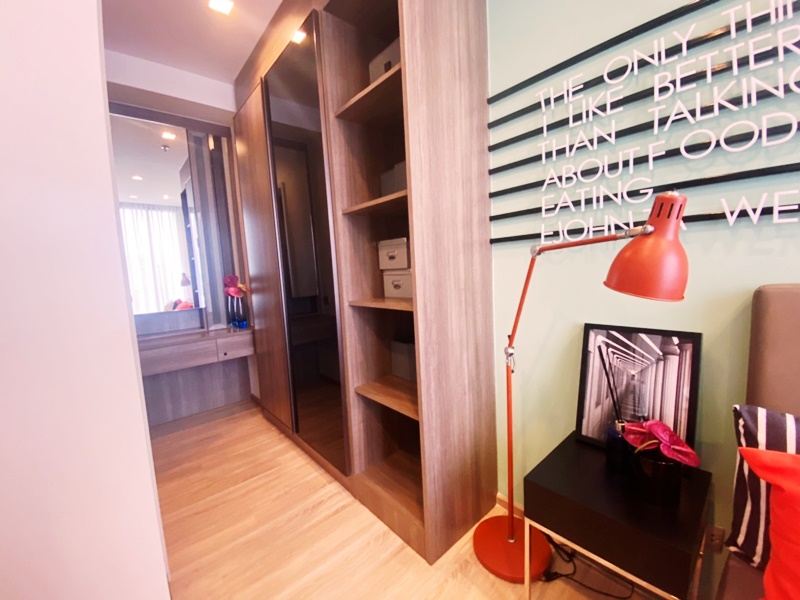 ให้เช่าคอนโด เดอะ ไลน์ พหลฯ-ประดิพัทธ์ พื้นที่ 33.89 ตร.ม. 1 ห้องนอน เช่า 18,000 บ/ด