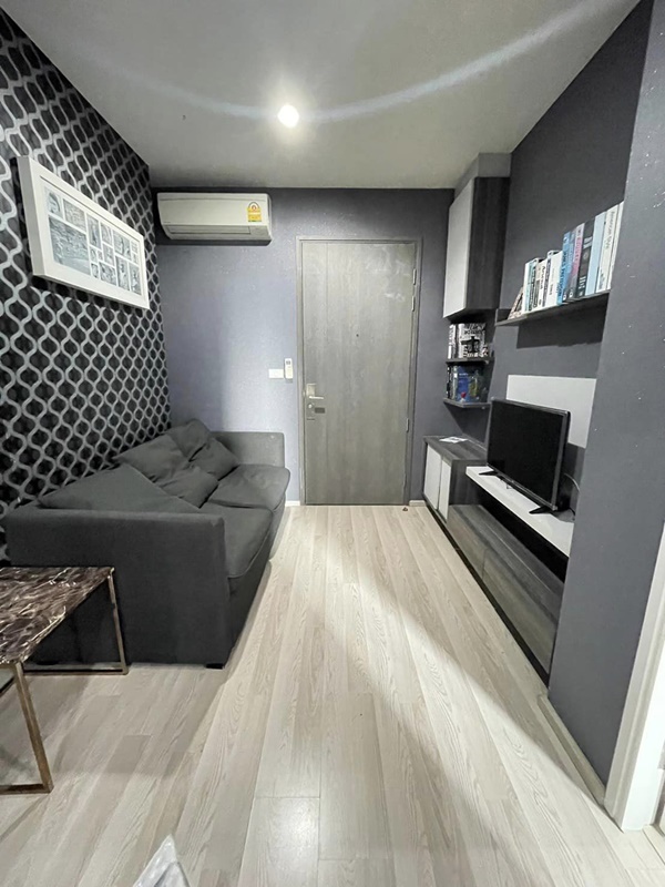 ให้เช่าคอนโด เซ็นทริค ห้วยขวาง สเตชั่น พื้นที่ 31 ตร.ม. 1 ห้องนอน เช่า 14,500 บ/ด