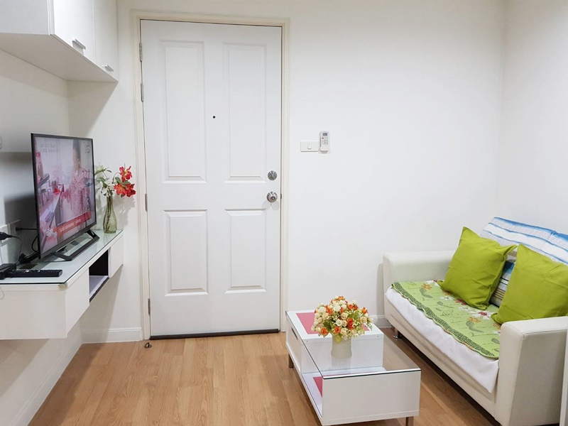 ให้เช่าคอนโด ลุมพินี พาร์ค ปิ่นเกล้า พื้นที่ 28 ตร.ม. 1 ห้องนอน เช่า 9,000 บ/ด