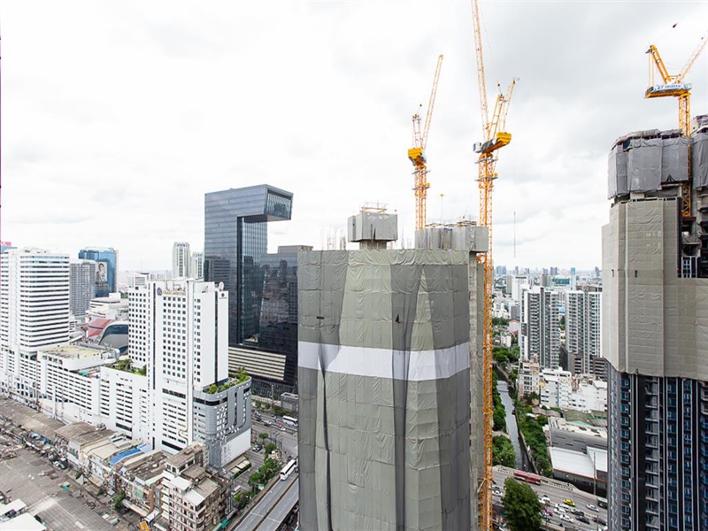 ให้เช่าคอนโด เดอะ ไลน์ อโศก-รัชดา พื้นที่ 34.75 ตร.ม. 1 ห้องนอน เช่า 20,000 บ/ด