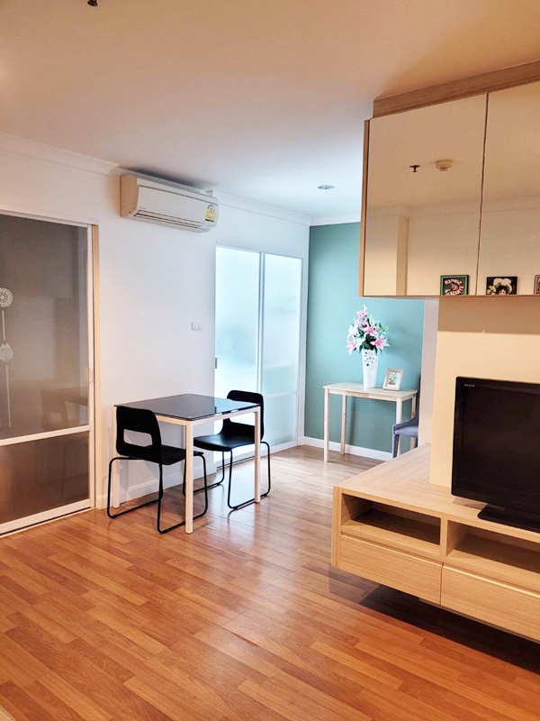 ให้เช่าคอนโด ลุมพินี เพลส พระราม 9 พื้นที่ 36 ตร.ม. 1 ห้องนอน เช่า 10,000 บ/ด