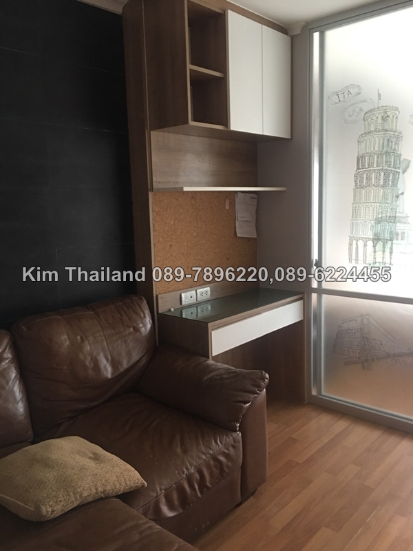 ให้เช่าคอนโด ลุมพินี เพลส รัชโยธิน พื้นที่ 28 ตร.ม. 1 ห้องนอน ให้เช่า 12,000 บ/ด