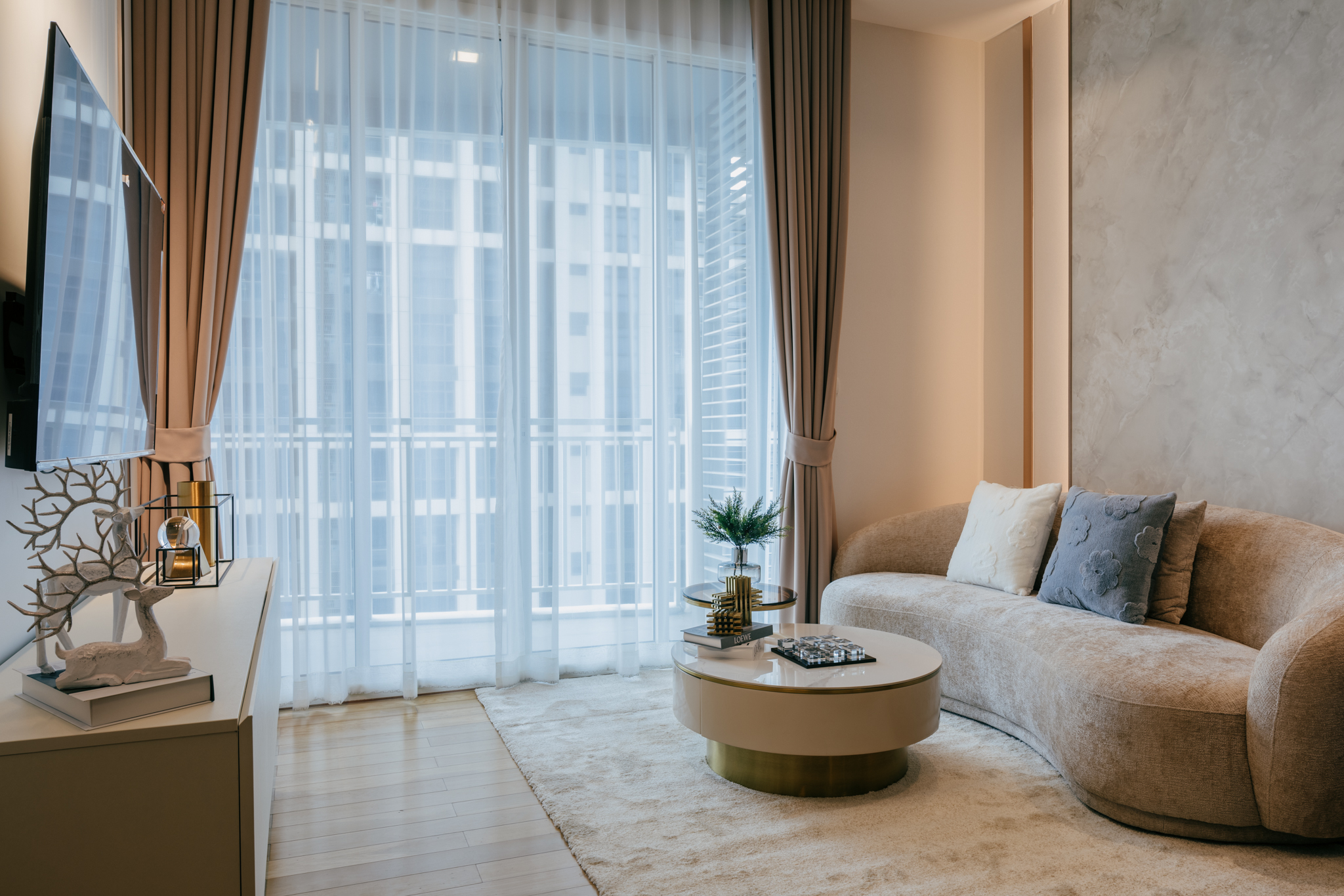 ให้เช่าคอนโด 39 บาย แสนสิริ พื้นที่ 57 ตร.ม. 1 ห้องนอน เช่า 45,000 บ/ด