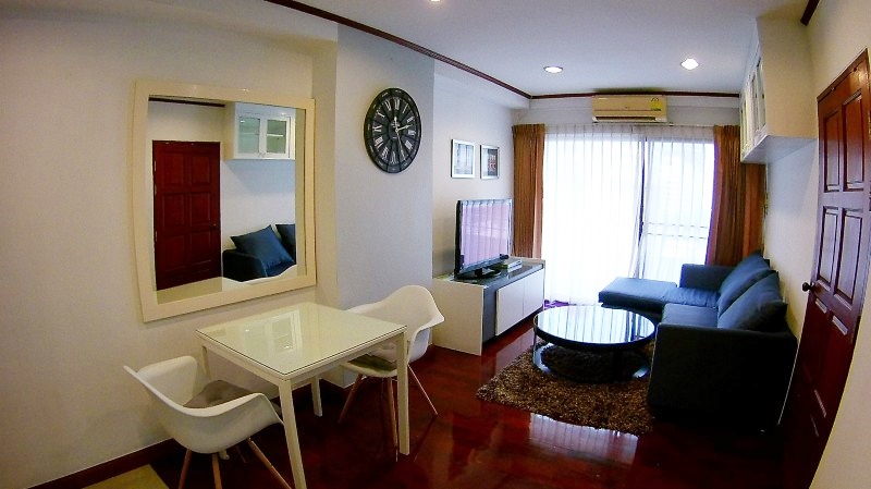 ให้เช่าคอนโด สราญใจ แมนชั่น พื้นที่ 63 ตร.ม. 1 ห้องนอน เช่า 22,000 บ/ด ลดเหลือ 20,000 บ/ด