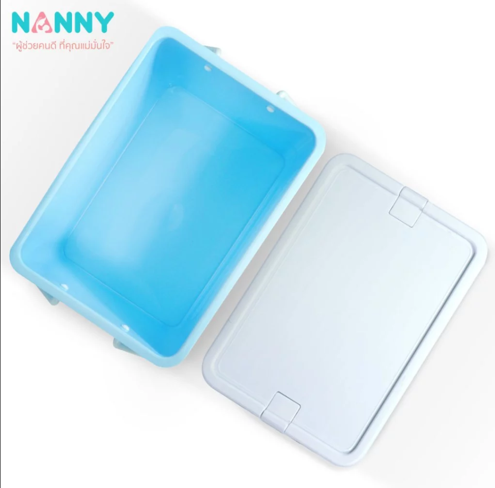 Nanny กล่องใส่ของอเนกประสงค์ ลาย Family Size L รุ่น N3040FM