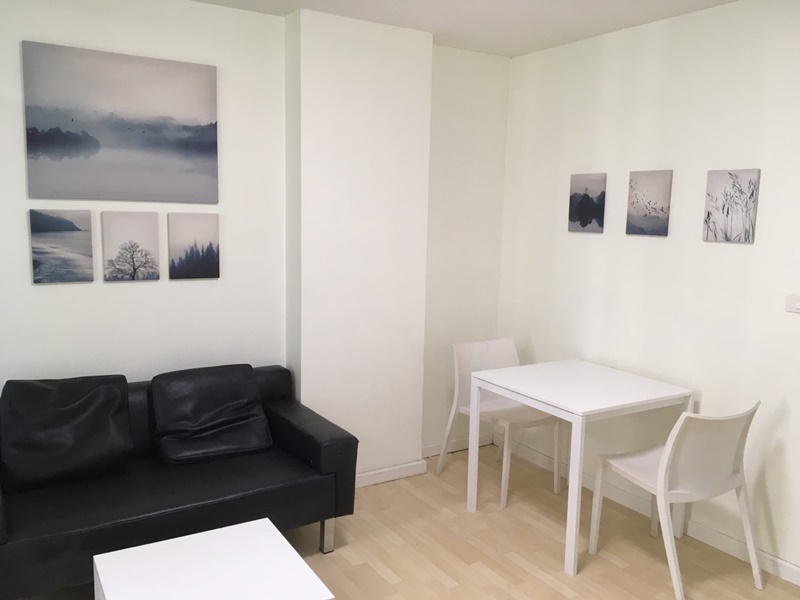 ให้เช่า ดีคอนโด รามอินทรา พื้นที่ 32 ตร.ม. สตูดิโอ เช่า 7,500 บ/ด