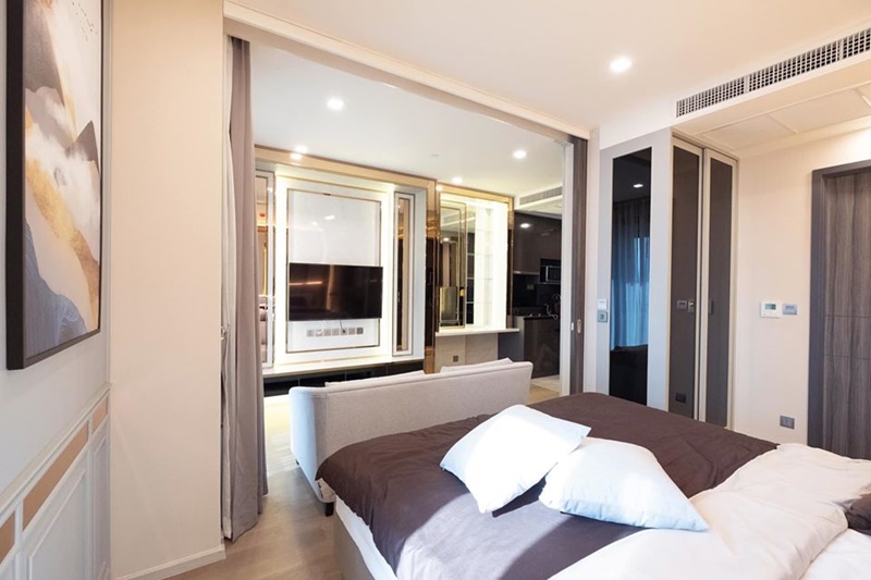 ให้เช่า แอชตัน อโศก พื้นที่ 34.5 ตร.ม. 1 ห้องนอน ให้เช่า 42,500 บ/ด