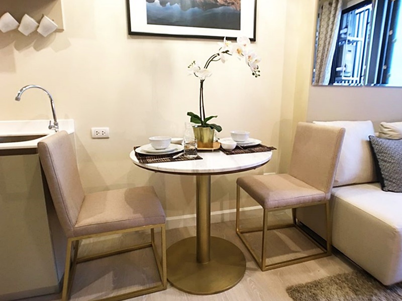 ให้เช่าคอนโด เดอะ นิช ไพร์ด ทองหล่อ-เพชรบุรี พื้นที่ 31 ตร.ม. 1 ห้องนอน เช่า 16,000 บ/ด