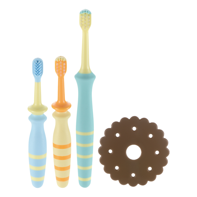 Richell TLI ชุดแปรงฟัน สำหรับเด็ก วัยทานอาหารแล้ว 6เดือน - 2ปี