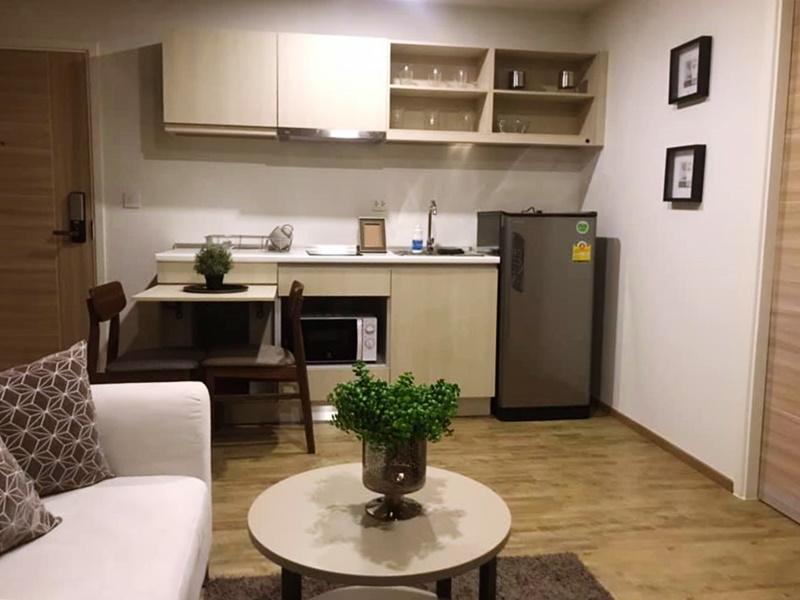 ให้เช่า คอนโด น็อตติ้งฮิลล์ พหล-เกษตร พื้นที่ 44 ตร.ม. 2 ห้องนอน เช่า 15,000 บ/ด