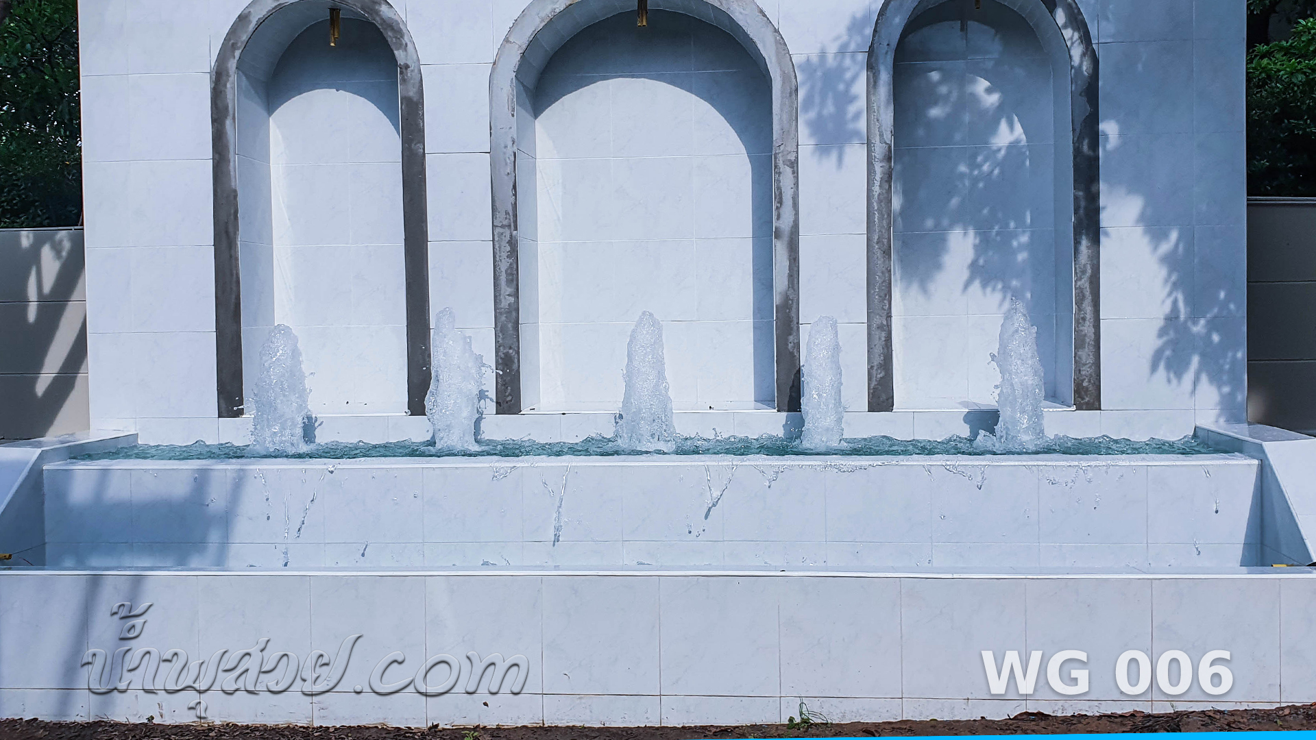 น้ำพุต้นสน บ่อน้ำล้น 2 ชั้น คุณวรรณ Grand Crystal เอกมัย-รามอินทรา