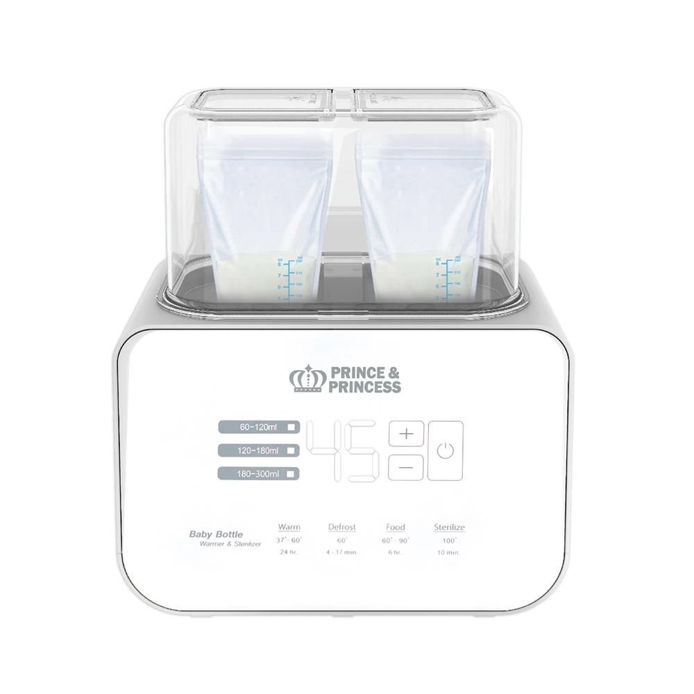 PRINCE & PRINCESS เครื่องอุ่นนม Baby Bottle Warmer & Sterilizer ตั้งอุณหภูมิได้ ไม่เสียคุณค่าน้ำนม
