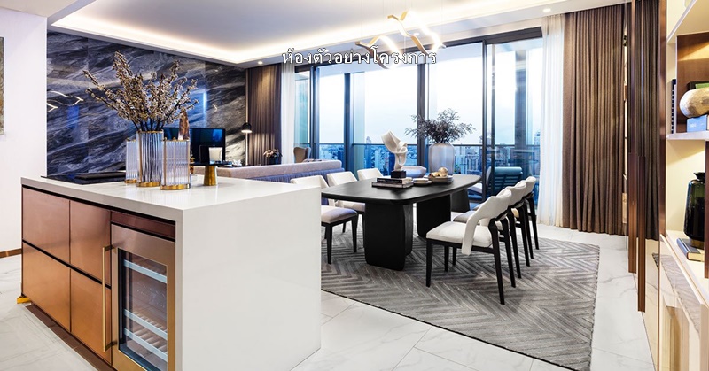 ขายคอนโด ดิ เอสเทลล์ พร้อมพงษ์ พื้นที่ 144 ตร.ม. 2 ห้องนอน ขาย 44.5 ล้านบาท