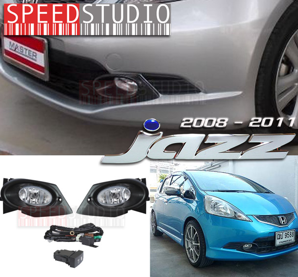 ไฟตัดหมอก สปอร์ทไลท์ Honda jazz 2008 - 2011 SV ตัวท๊อป